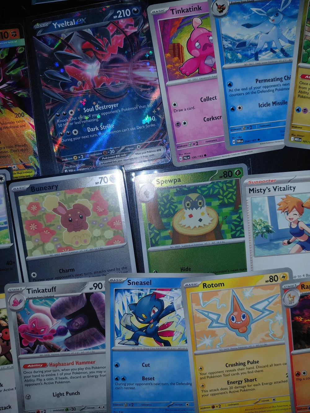 Mixed Pokémon Trading Cards - Assorted Holo & Promo Cards